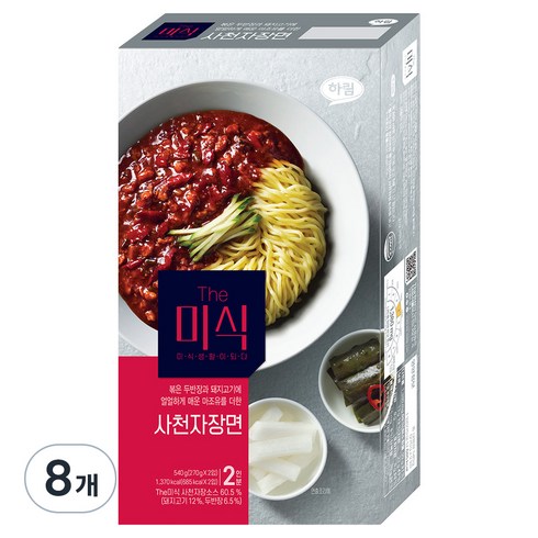 더미식 사천자장면 270g, 8개