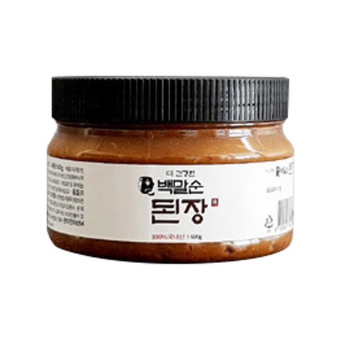 백말순등겨장 더 건강한 백말순 된장, 600g, 1개