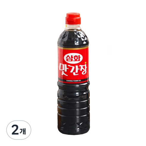 삼화맛간장 - [삼화] 맛간장, 900ml, 2개