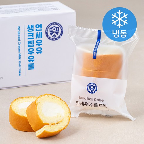 2023년 가성비 최고 연세우유생크림빵 - 연세우유 생크림 우유롤 (냉동), 330g, 1박스