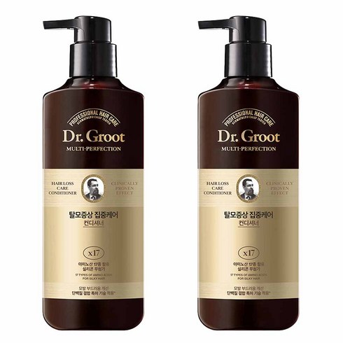 닥터그루트 멀티퍼펙션 탈모케어 컨디셔너, 400ml, 2개