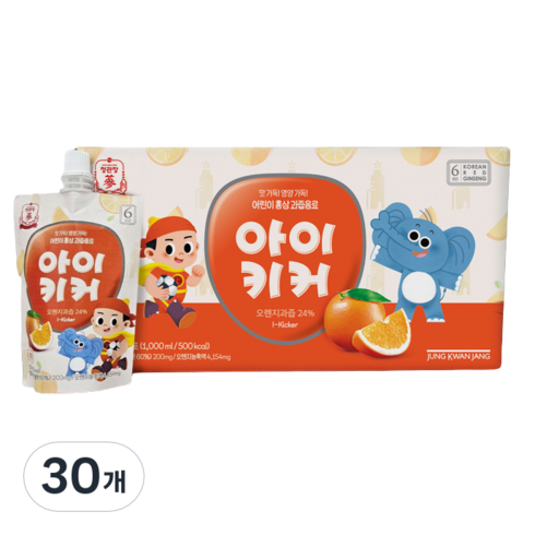 정관장 아이키커, 30입, 100ml, 30개