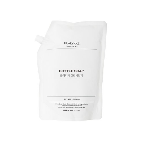 클라리케 프리미엄 젖병세정제 리필팩, 1개, 1000ml