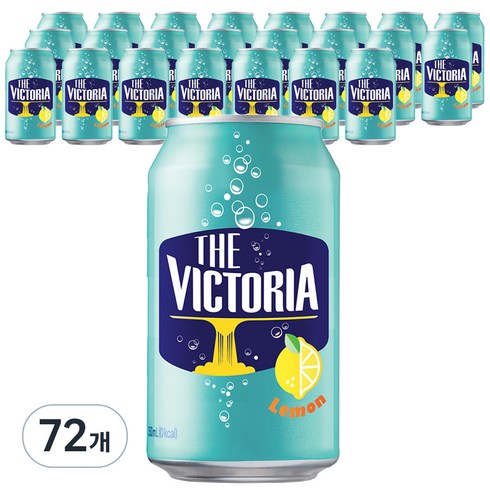 더빅토리아 레몬 탄산음료 캔, 350ml, 72개
