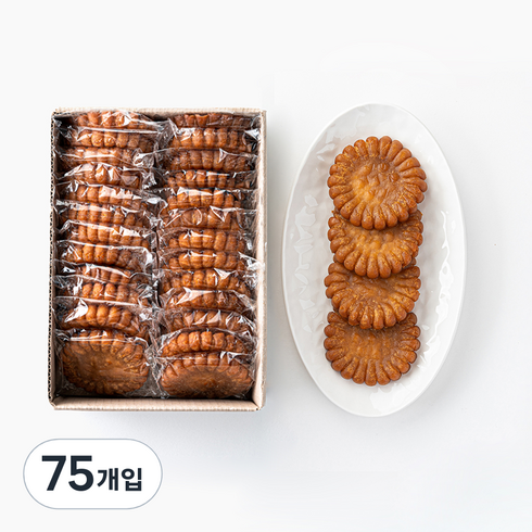 꿀이구마 호박 찹쌀 약과, 40g, 75개