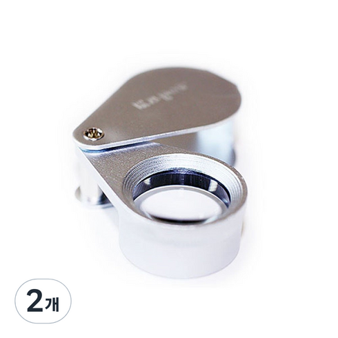 리프 메탈타입루페1 20배율 렌즈15mm, SU-120, 2개