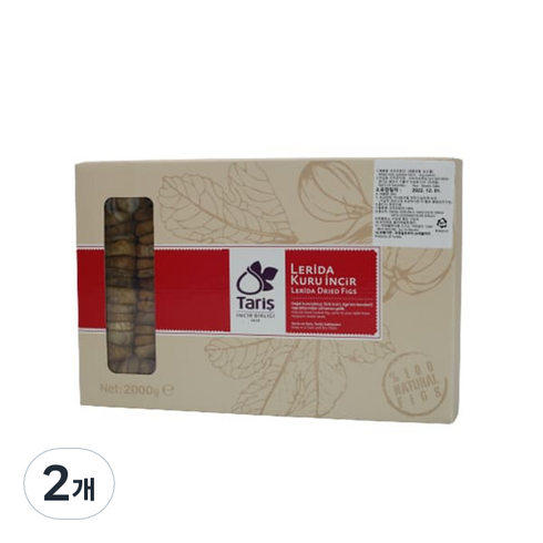 푸드시너지 떡 무화과, 2kg, 2개