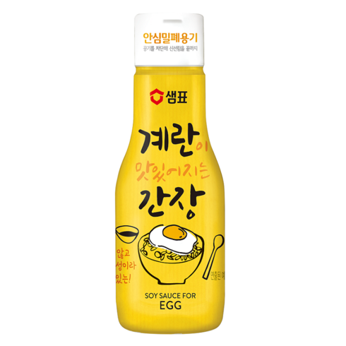 일본계란간장 - 샘표 계란이 맛있어지는 간장, 200ml, 1개