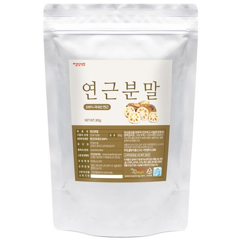 연근밥가루 - 갑당약초 연근 가루, 300g, 1개