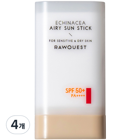 로우퀘스트 에키네시아 에어리 선스틱 SPF50+ PA++++, 19g, 4개