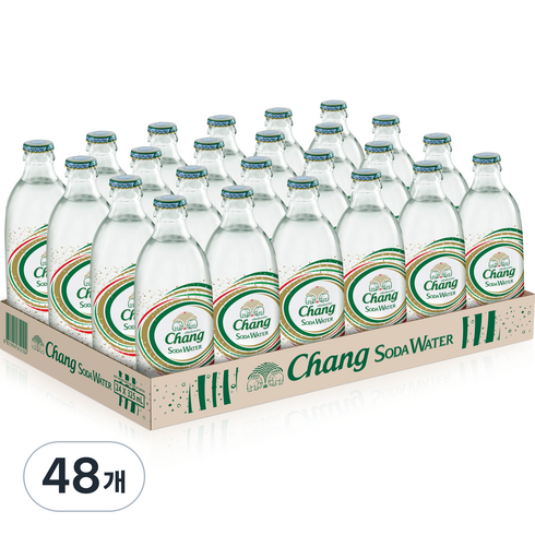 [쿠팡수입] 창소다 탄산수, 325ml, 48개