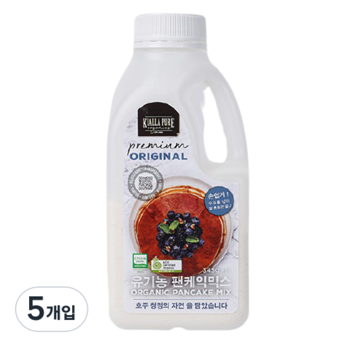 키알라 유기농 팬케익믹스 오리지날, 345g, 1개