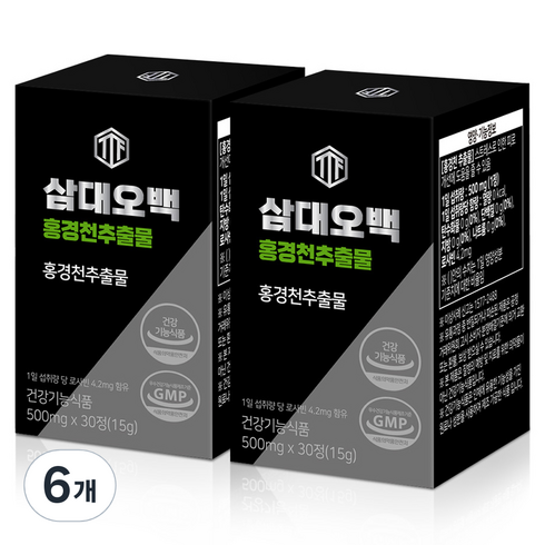삼대오백 홍경천 추출물 30p, 30정, 6개