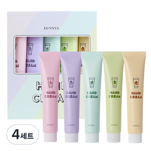 2023년 가성비 최고 퍼퓸핸드크림 - 은율 클라우드 퍼퓸 핸드크림 50ml x 5종 세트, 4개