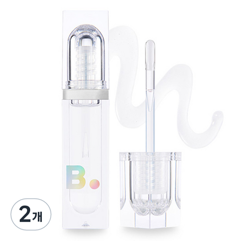 바닐라코 볼륨 립 플럼퍼 라이트, 투명, 3.8ml, 2개