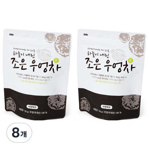 자연허브 조은 우엉차, 50g, 1개입, 8개