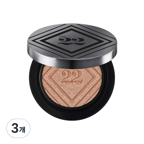 조성아22 씨앤티 시카 앰플 대왕쿠션 25g, 라이트베이지, 3개