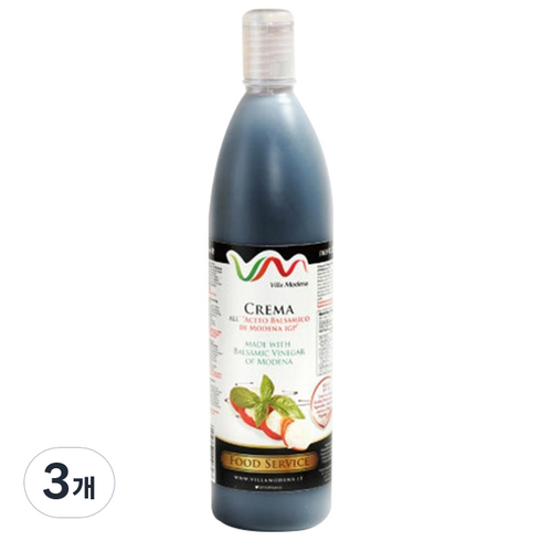 빌라모데나 발사믹크림, 500ml, 3개