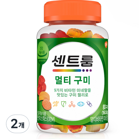 센트룸 멀티 구미 160g, 2개