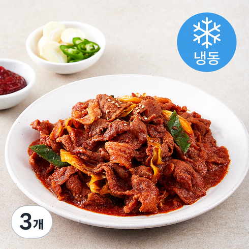 갈비아저씨 - 갈비아저씨 제육볶음 608 (냉동), 600g, 3개