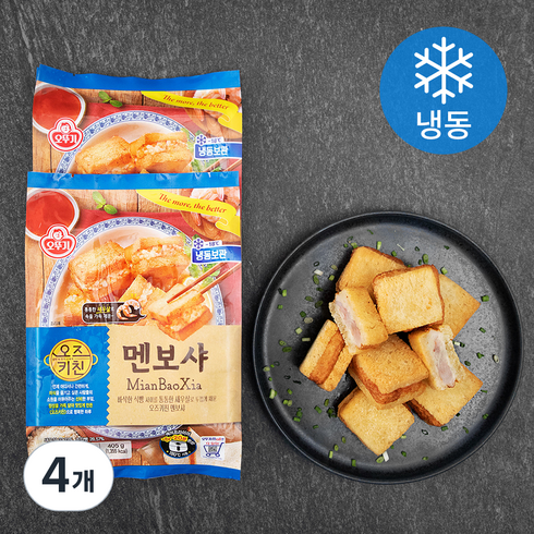 오뚜기 오즈키친 멘보샤 (냉동), 405g, 4개