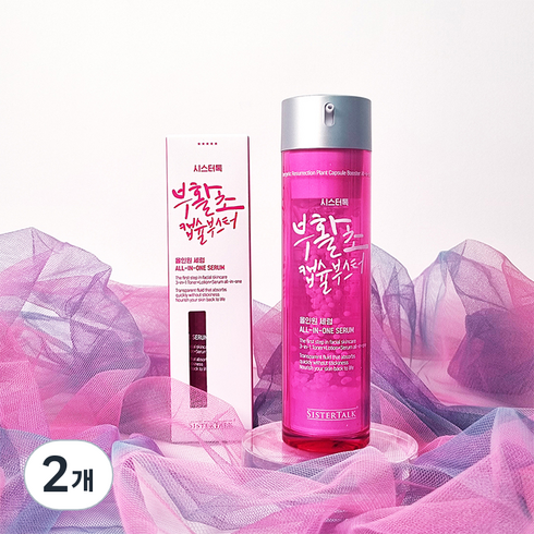 부스터프로흔적세럼 - 시스터톡 부활초 캡슐 부스터 올인원 세럼, 54ml, 2개