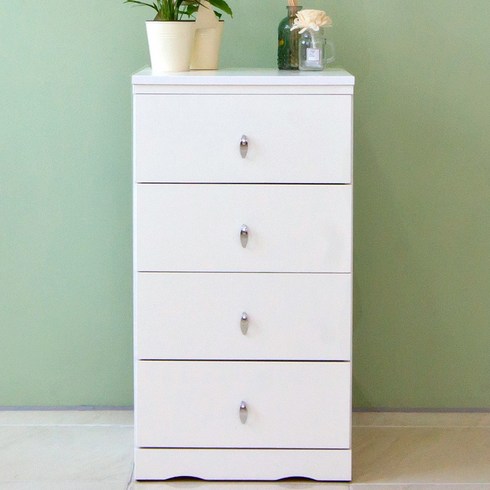 리더스가구 400 4단 서랍장, 화이트
