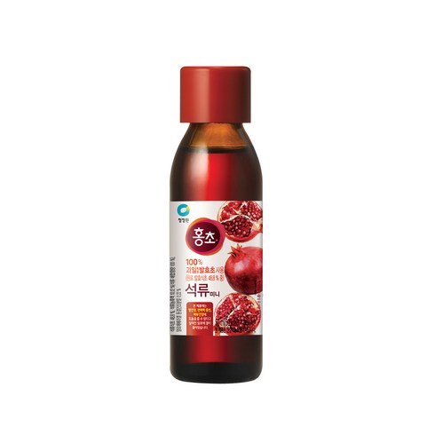 대상 청정원 홍초 석류 미니 식초, 50ml, 1개