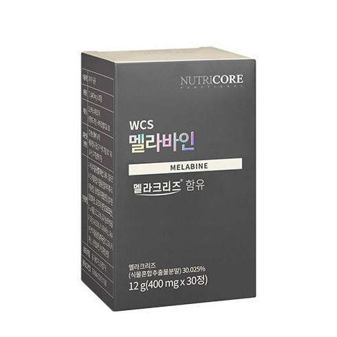 뉴트리코어 WCS 멜라바인 30p, 1개, 12g