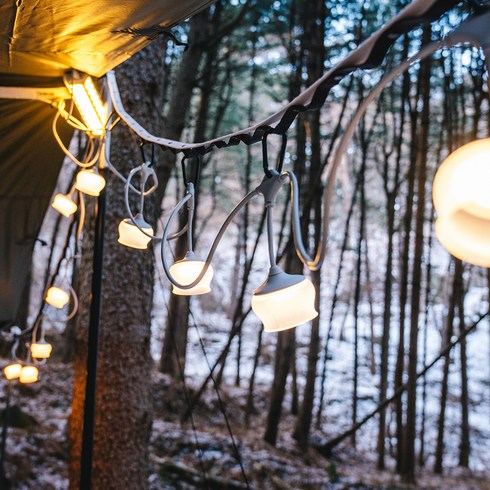 2023년 가성비 최고 크레모아이너프 - 크레모아 스트링 라이트 UF5 랜턴, 1개, 라이트그레이