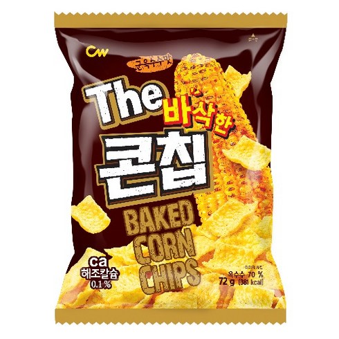 청우식품 콘칩, 72g, 16개