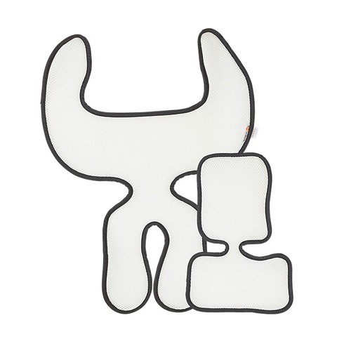 조이 에이원 베이비 카시트용 3D 쿨시트, 화이트, 1개