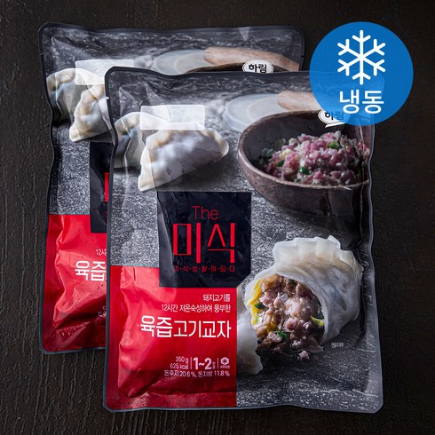 더미식만두 - 더미식 육즙 고기교자 (냉동), 350g, 2개
