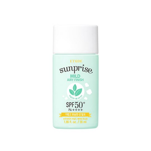 에뛰드 선프라이즈 마일드 에어리 피니쉬 선밀크 SPF50+ PA++++, 1개, 55ml