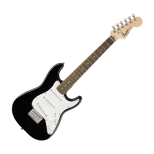 스콰이어 Mini Stratocaster V2 일렉기타, 037-0121-506, BLACK, 1개