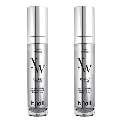 브리올옴므 내츄럴 화이트닝 톤업 크림 50ml, 2개