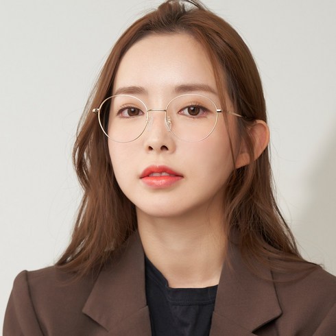 룩스토어 풀티타늄 동글이 안경
