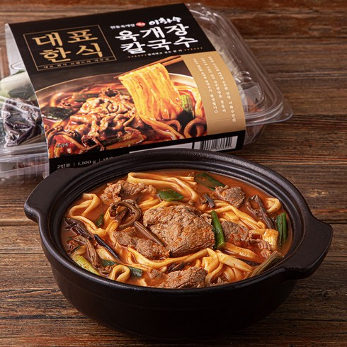 마이셰프 이화수 육개장칼국수, 1100g, 1개