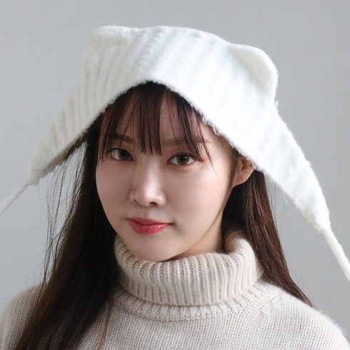 바비수 미미 고양이 턱끈 귀도리