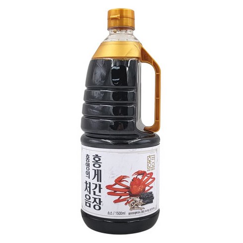 홍영의간장 - 홍영의 처음 홍게 간장, 1.5L, 1개