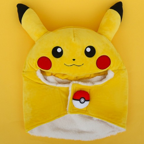 2023년 가성비 최고 피카츄모자 - 포켓몬스터 아동용 피카츄 인형 방한 모자