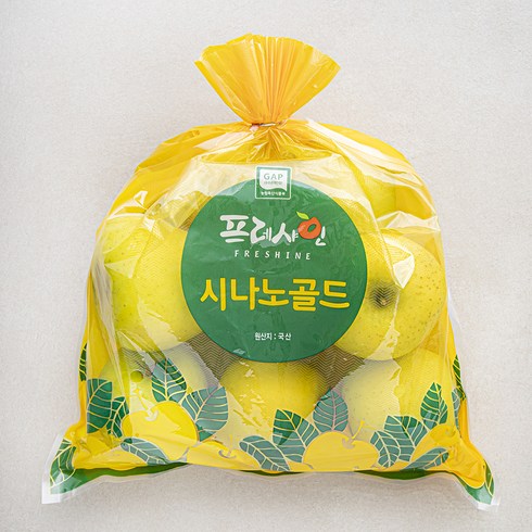 프레샤인 GAP 인증 시나노골드 사과, 1.5kg(7~9입), 1팩