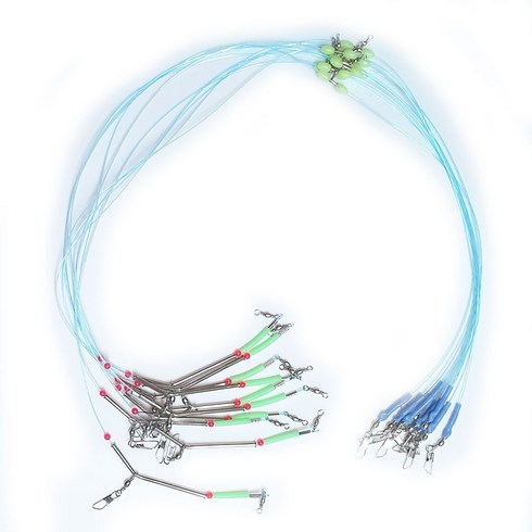 2023년 가성비 최고 바우피싱 - 해우공방 스네이크 파이프 유동채비, 10개