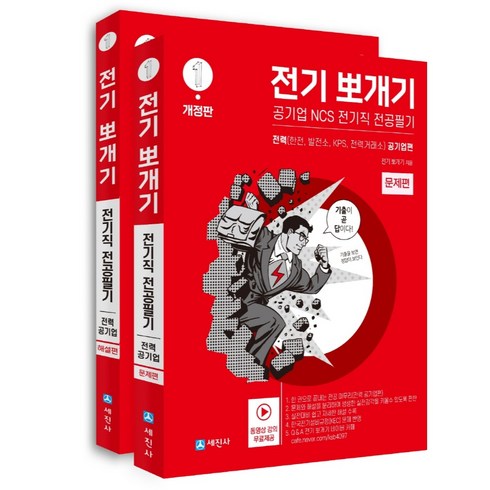 전기뽀개기 - 전기뽀개기 1 : 전력 공기업편 문제편 + 해설편 세트, 세진사