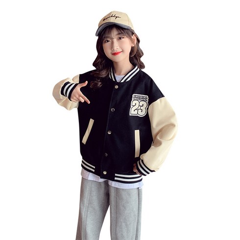 여아용 오리지널 23 야구 점퍼