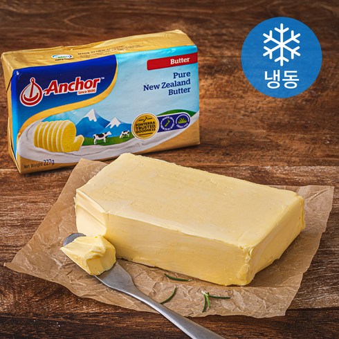 버터 - 앵커 버터 (냉동), 227g, 1개