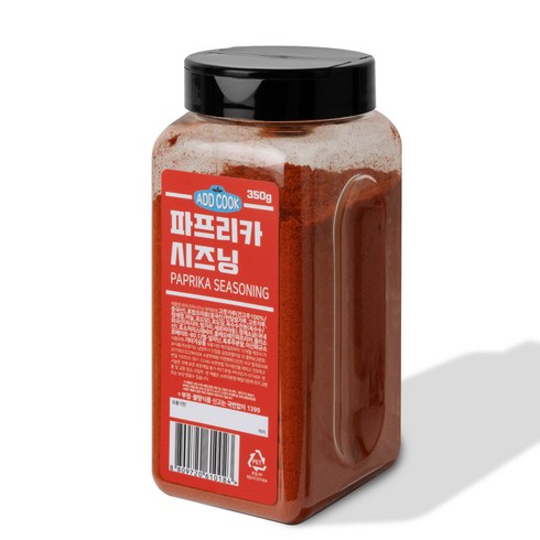 파프리카가루 - ADDCOOK 파프리카 시즈닝, 350g, 1개