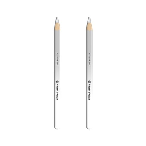 알럽스킨 애플펜슬 2세대 파스텔 스킨 보호필름, 파스텔 화이트