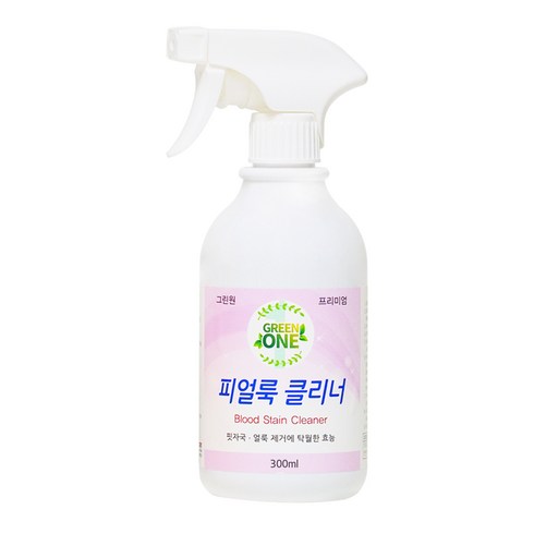 GREENONE 피 얼룩 클리너 얼룩제거제, 1개, 300ml