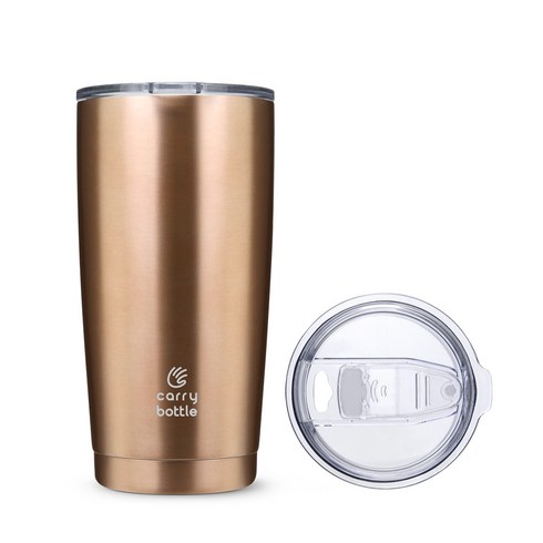 캐리보틀 스탠다드 스테인레스 보온보냉텀블러, 코퍼, 600ml, 1개
